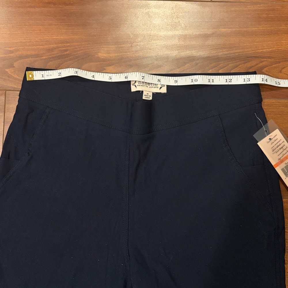 Nanette Lepore Navy Blue Pants, Size Small - Picture 9 of 12